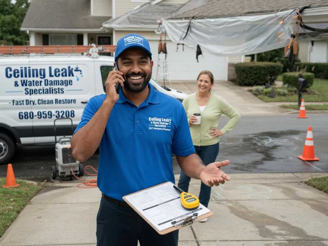 Ceiling Leak Cleanup Inchelium, WA FAQs
